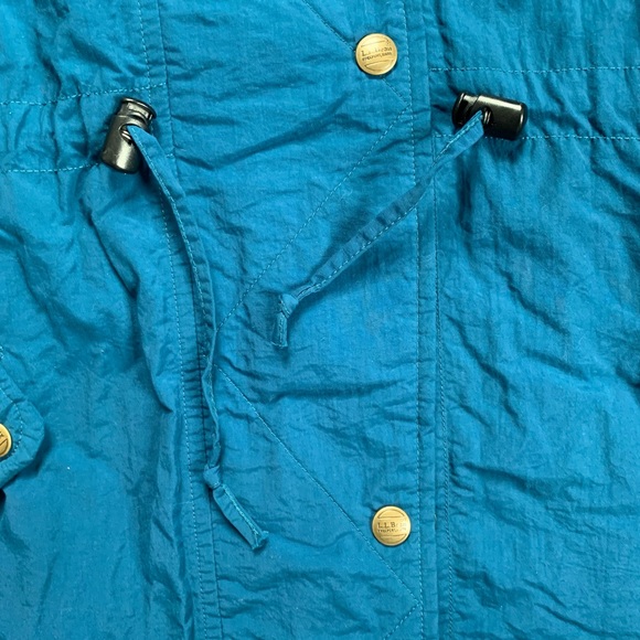 VTG L.L. Bean Women’s Long Parka - Teal (Size M) - Picture 8 of 10
